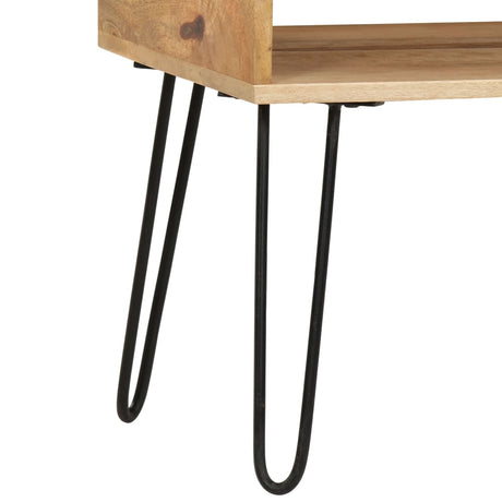 Coffee Table Solid Mango Wood 100X60X45 Cm