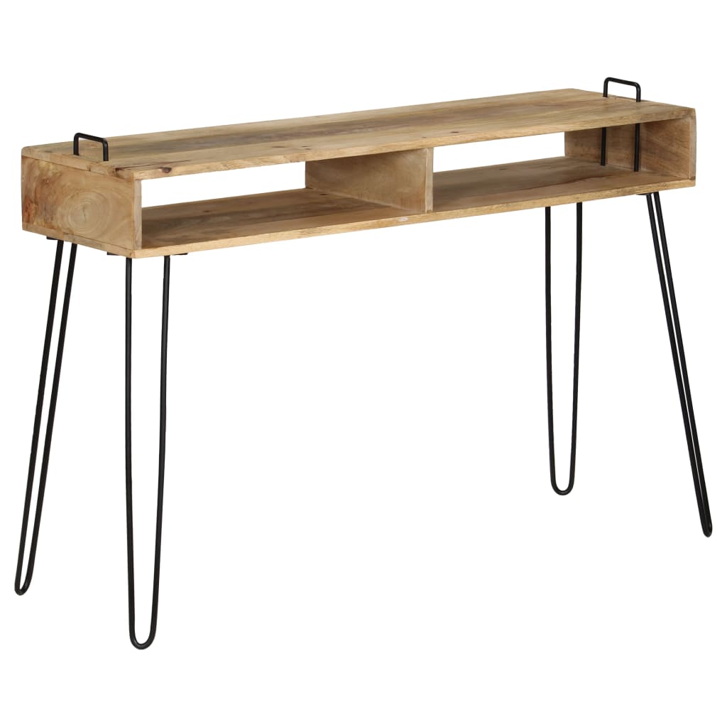 Console Table Solid Mango Wood 115x35x76 cm