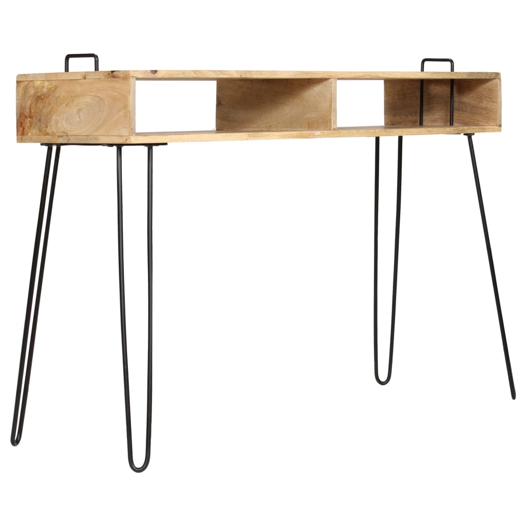 Console Table Solid Mango Wood 115x35x76 cm