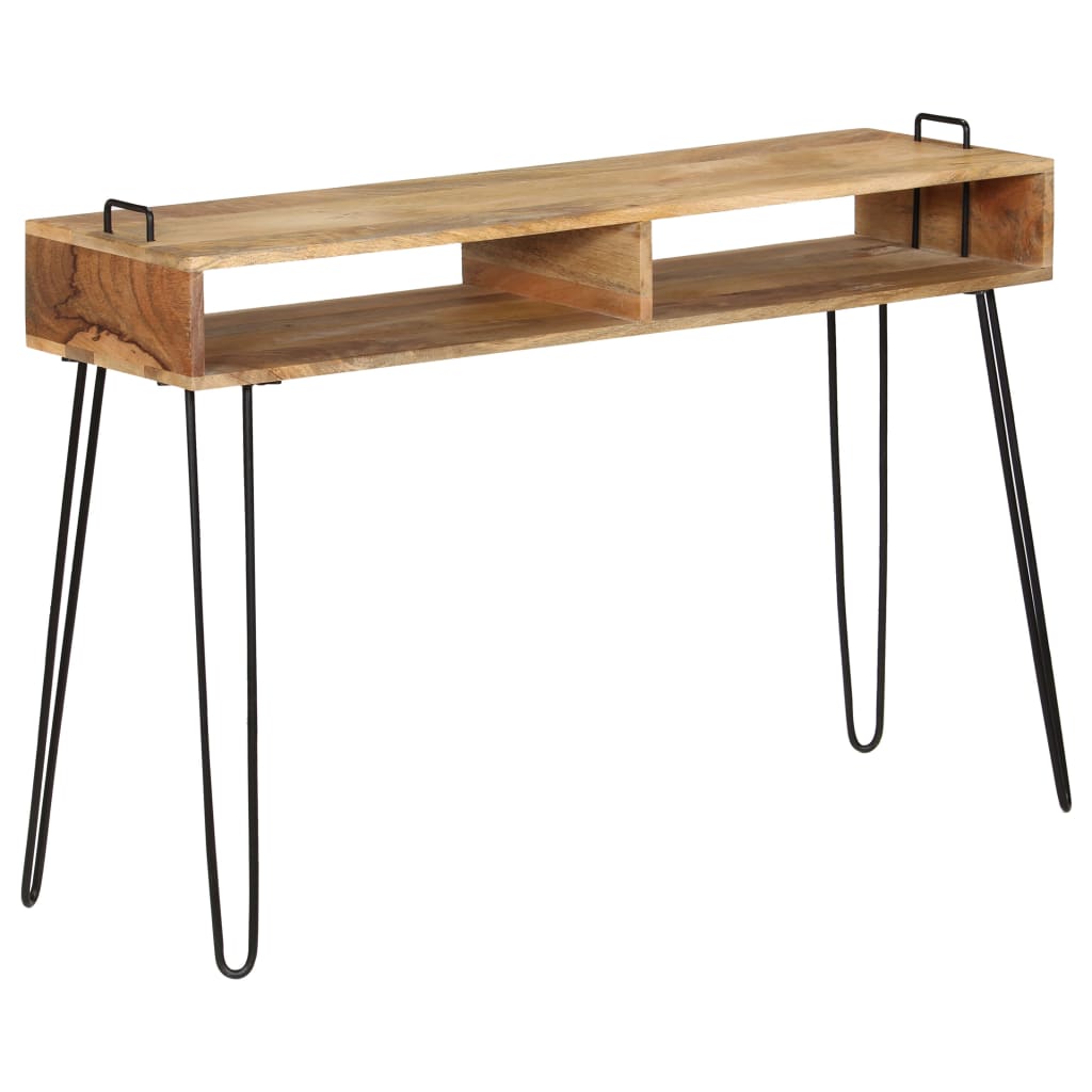 Console Table Solid Mango Wood 115x35x76 cm
