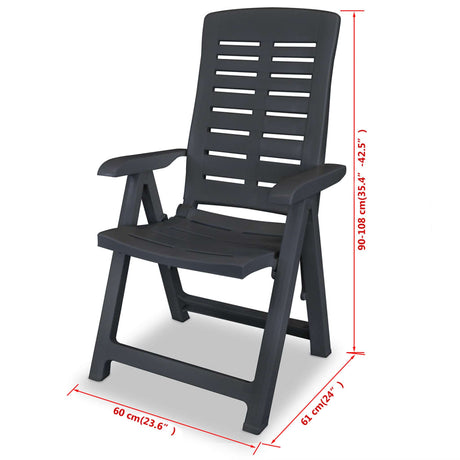3 Piece Bistro Set Plastic