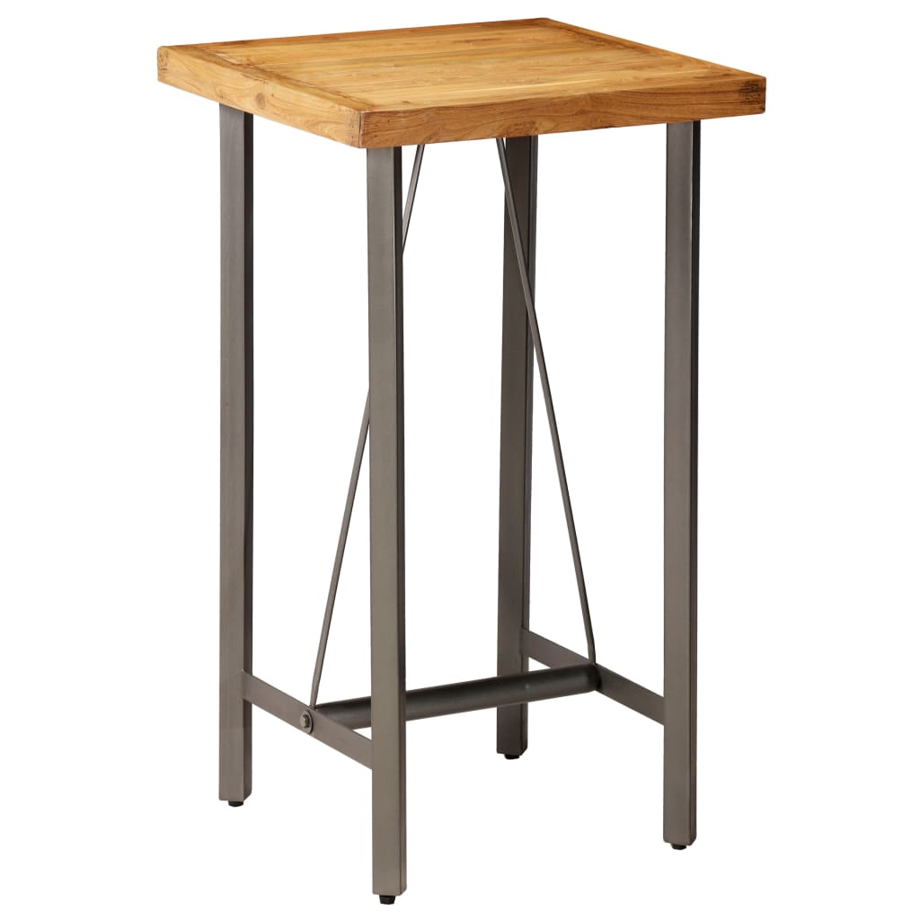Bar Table Solid Reclaimed Teak