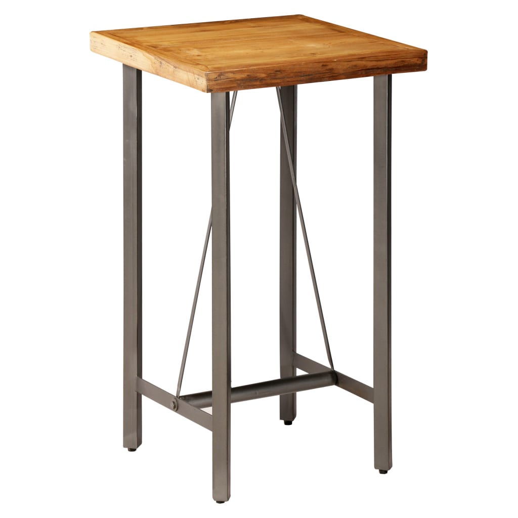 Bar Table Solid Reclaimed Teak