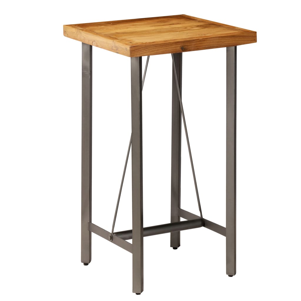 Bar Table Solid Reclaimed Teak