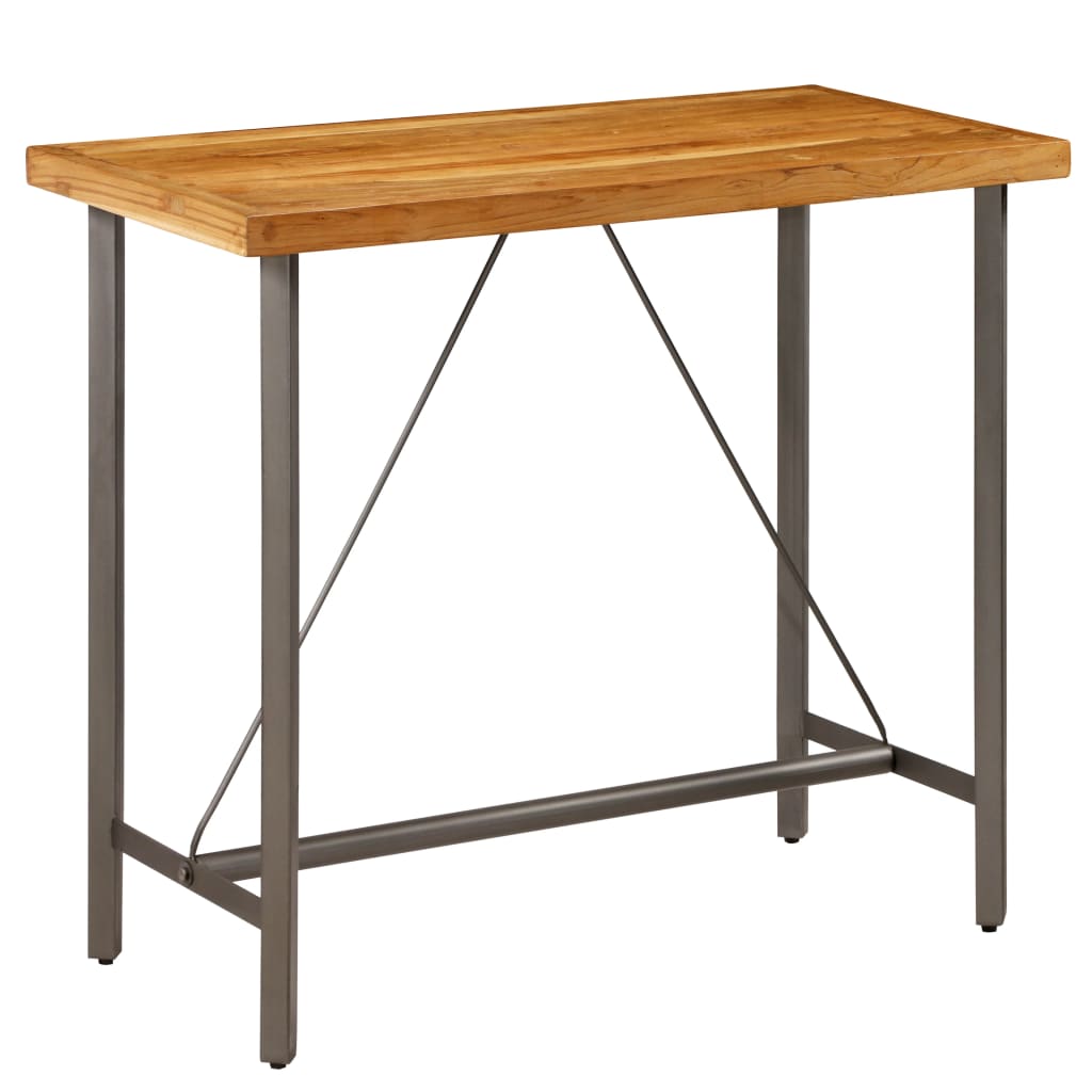 Bar Table Solid Reclaimed Teak