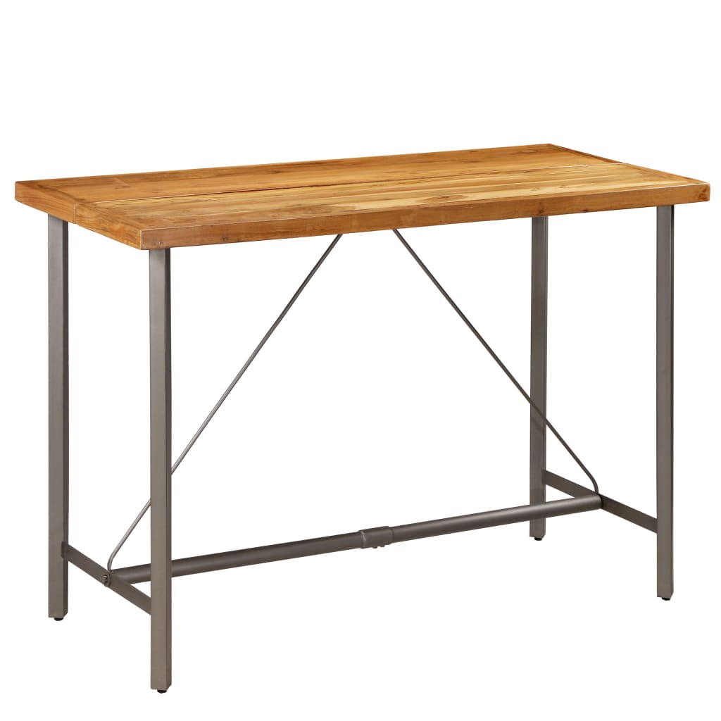 Bar Table Solid Reclaimed Teak