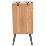 Drawer Cabinet Solid Fir Wood 91X35X73 Cm