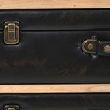 Drawer Cabinet Solid Fir Wood 80X36X75 Cm