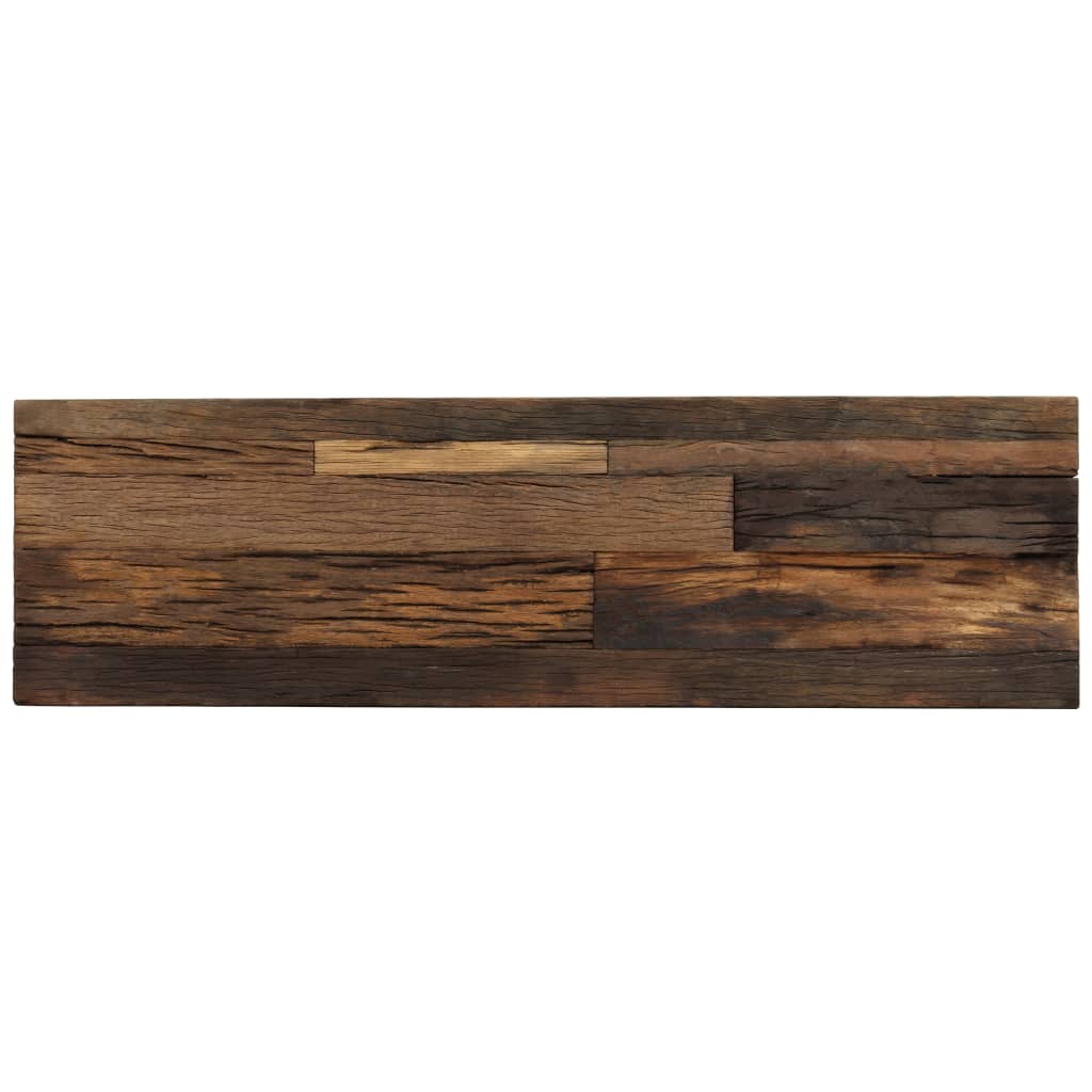 Console Table Reclaimed Wood And Steel 120X35X76 Cm