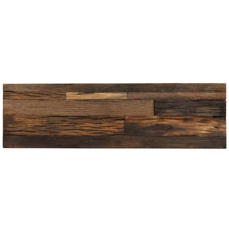 Console Table Reclaimed Wood And Steel 120X35X76 Cm