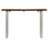 Console Table Reclaimed Wood And Steel 120X35X76 Cm