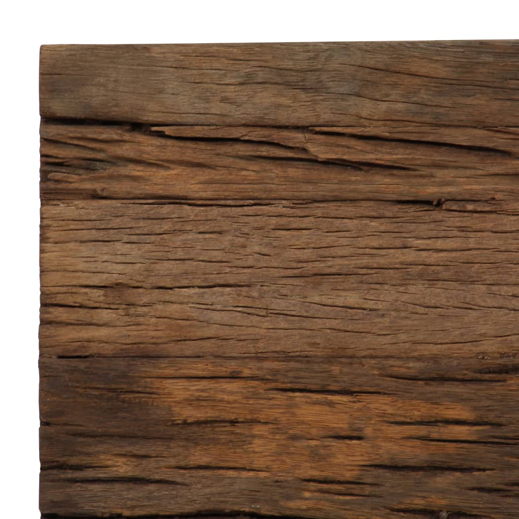 Console Table Reclaimed Wood And Steel 120X35X76 Cm
