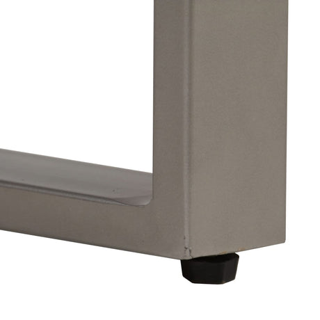 Console Table Reclaimed Wood And Steel 120X35X76 Cm