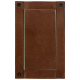 Mirror Solid Reclaimed Wood 50x80 cm