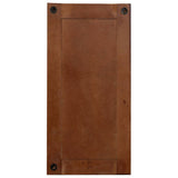 Mirror Solid Reclaimed Wood 50x110 cm