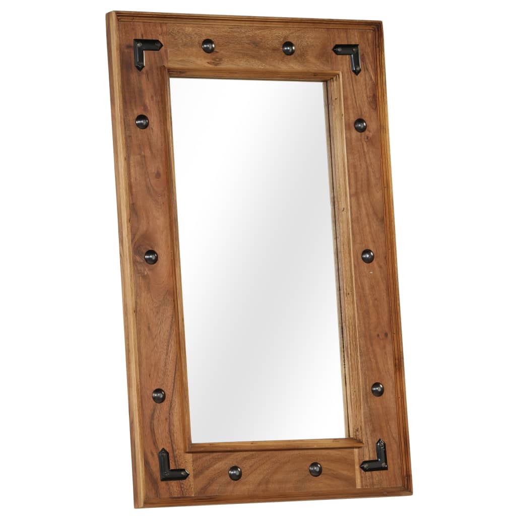 Mirror Solid Acacia Wood