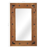 Mirror Solid Acacia Wood