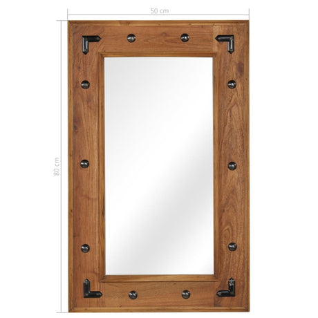 Mirror Solid Acacia Wood