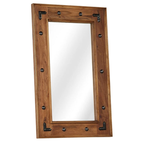Mirror Solid Acacia Wood