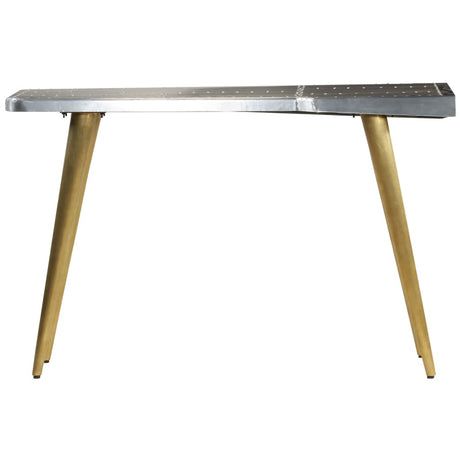 Aviator Writing Desk Vintage Aircraft Airman Style 120X60X76 Cm