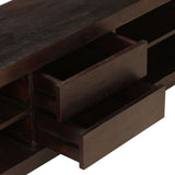 Tv Cabinet Solid Acacia Wood 120X30X40 Cm