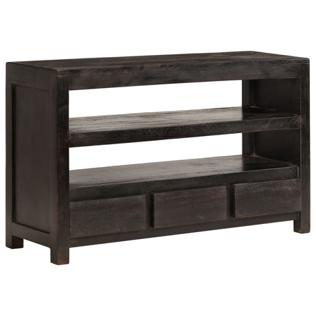 Tv Cabinet Solid Acacia Wood 90X30X55 Cm