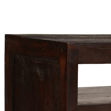 Tv Cabinet Solid Acacia Wood 90X30X55 Cm