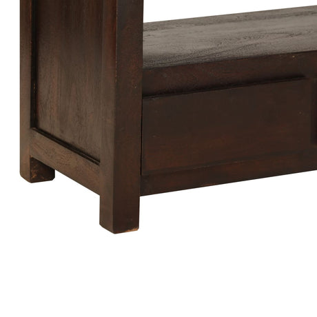 Tv Cabinet Solid Acacia Wood 90X30X55 Cm
