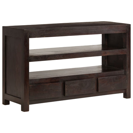 Tv Cabinet Solid Acacia Wood 90X30X55 Cm