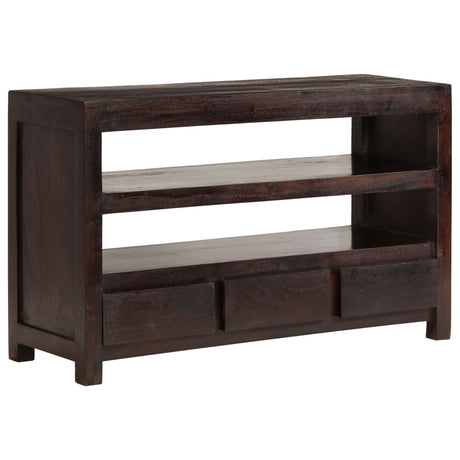 Tv Cabinet Solid Acacia Wood 90X30X55 Cm