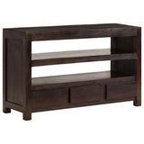 Tv Cabinet Solid Acacia Wood 90X30X55 Cm