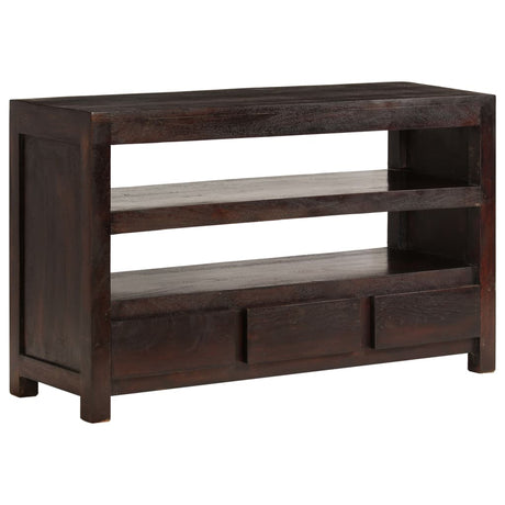 Tv Cabinet Solid Acacia Wood 90X30X55 Cm