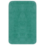 Bathroom Mat Set 3 Pieces Fabric