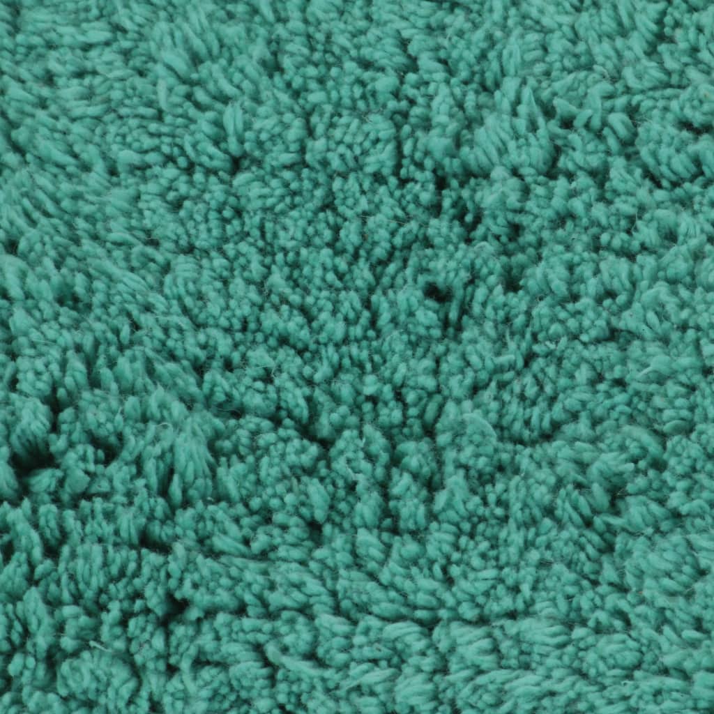 Bathroom Mat Set 3 Pieces Fabric