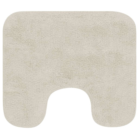 Bathroom Mat Set 2 Pieces Fabric