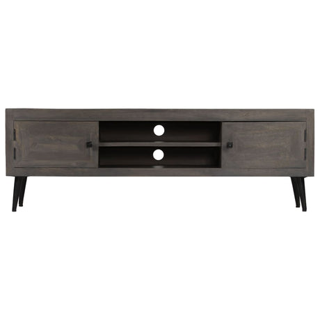 Tv Cabinet Solid Mango Wood 140X30X45 Cm