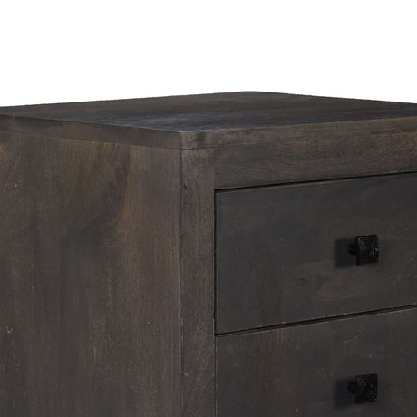 Sideboard Solid Mango Wood 40X40X91 Cm