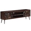 Tv Cabinet Solid Reclaimed Wood 140X30X45 Cm