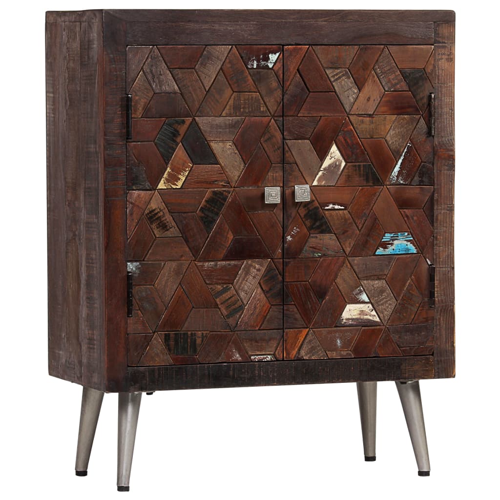Sideboard Solid Reclaimed Wood 60X30X76 Cm