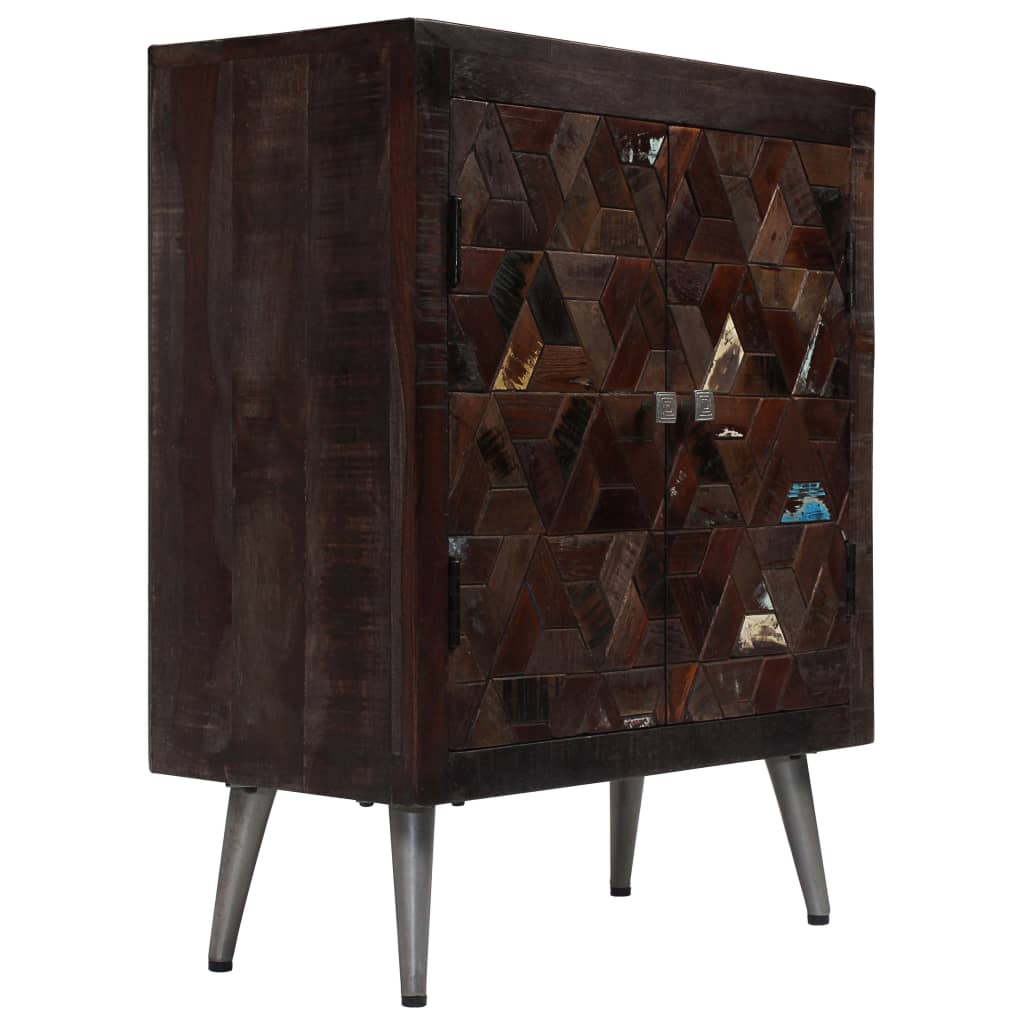 Sideboard Solid Reclaimed Wood 60X30X76 Cm