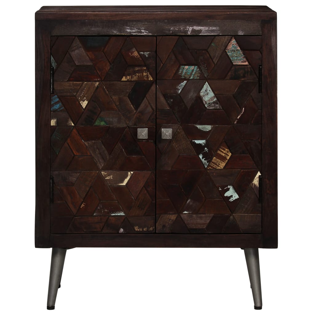 Sideboard Solid Reclaimed Wood 60X30X76 Cm