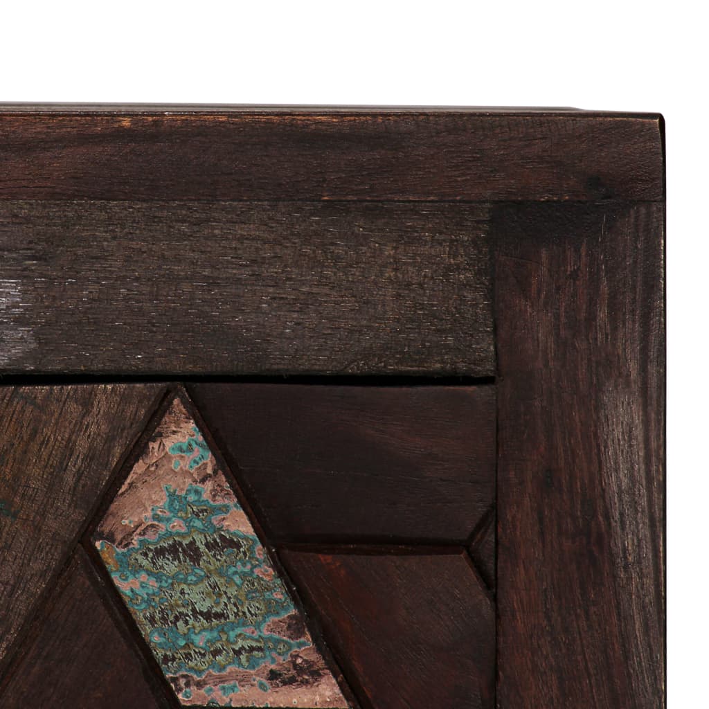 Sideboard Solid Reclaimed Wood 60X30X76 Cm