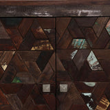 Sideboard Solid Reclaimed Wood 60X30X76 Cm