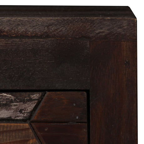 Bedside Cabinet Solid Reclaimed Wood 40X30X50 Cm