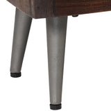 Bedside Cabinet Solid Reclaimed Wood 40X30X50 Cm