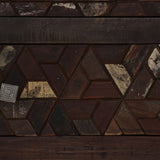 Bedside Cabinet Solid Reclaimed Wood 40X30X50 Cm