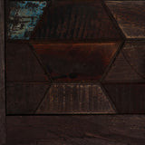 Coffee Table Solid Reclaimed Wood 100X60X35 Cm