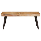 Coffee Table Solid Mango Wood 90X55X36 Cm