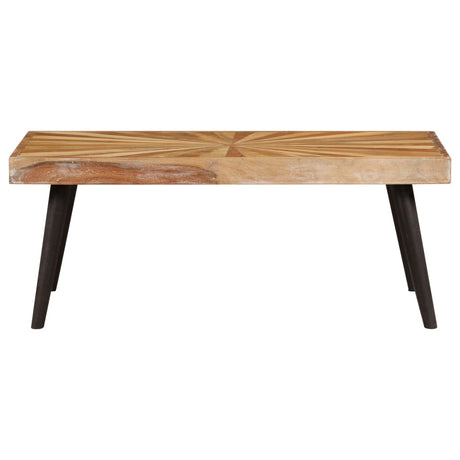 Coffee Table Solid Mango Wood 90X55X36 Cm
