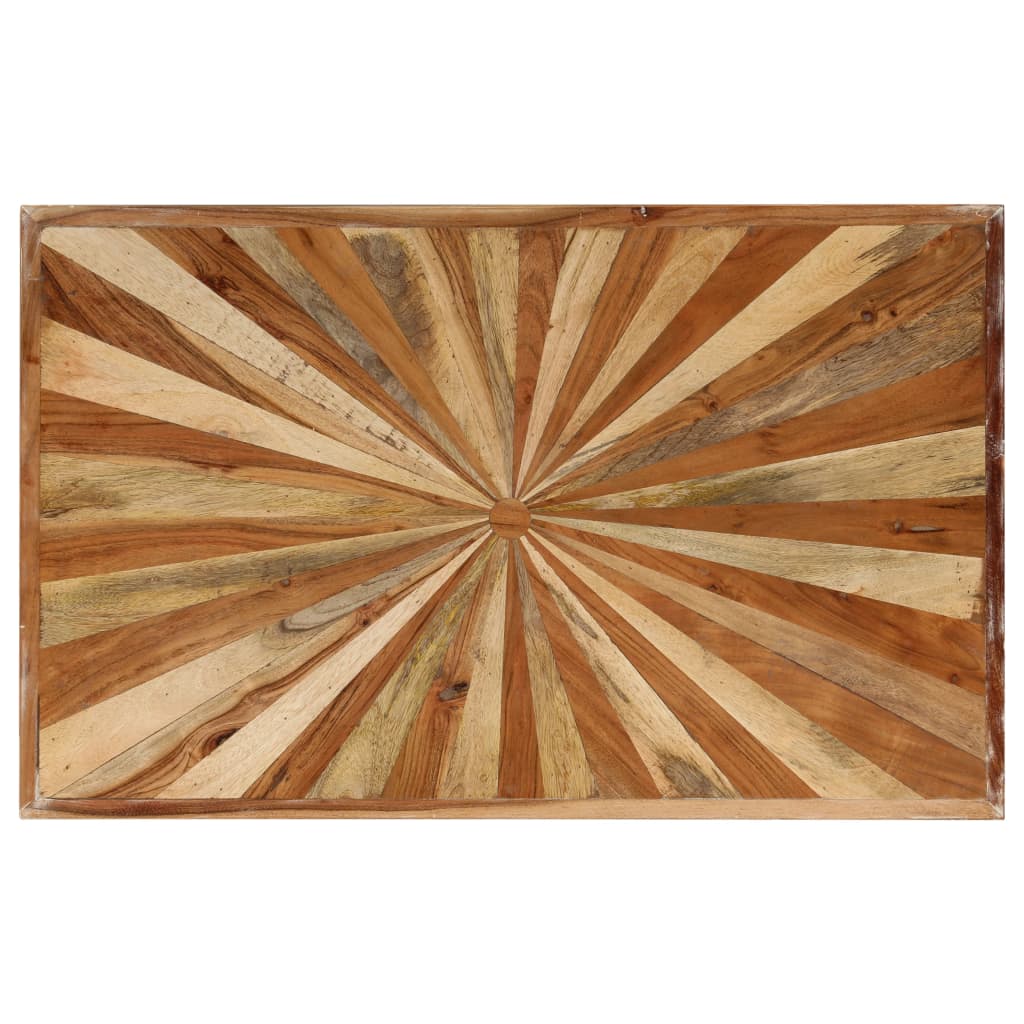 Coffee Table Solid Mango Wood 90X55X36 Cm